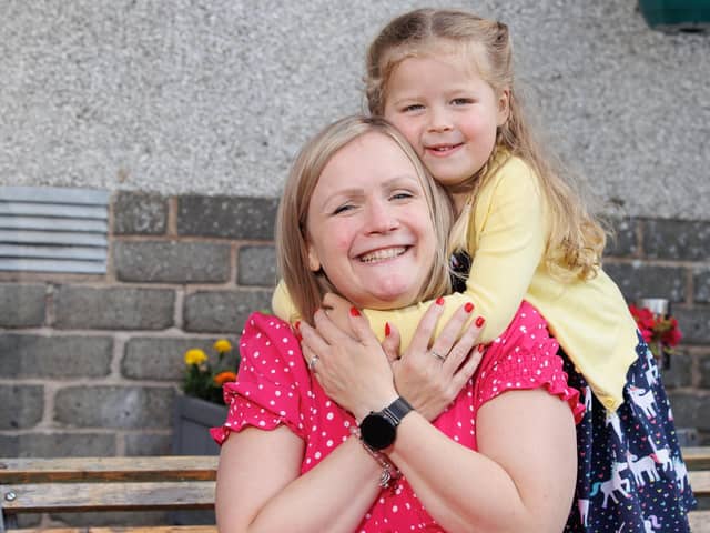 Proud mum Claire-Ann Thomson with her daughter Camryn
Photo: Steve Welsh
