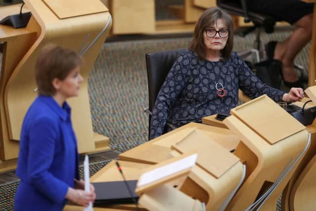 Health Secretary Jeane Freeman has insisted she has “absolute confidence” in Nicola Sturgeon, after it emerged that a Holyrood committee had found she misled the Scottish Parliament. (Russell Cheyne - Pool/Getty Images)