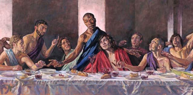 Lorna May Wadsworth depicted Christ as a black man (Lorna May Wadsworth)