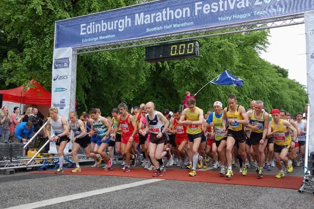 Edinburgh Marathon is known to attract over 35,000 runners. Photo: Shutterstock.