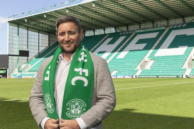 Lee Johnson has already brought in two new players and will add to his Hibs squad over the summer. Picture: Hibernian FC