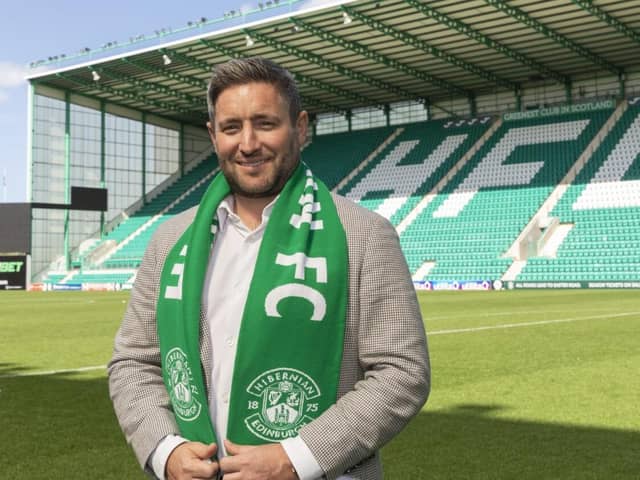 Lee Johnson has already brought in two new players and will add to his Hibs squad over the summer. Picture: Hibernian FC
