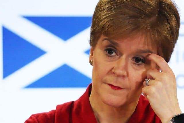First Minister Nicola Sturgeon decided to cut her own hair with a trusted video tutorial after her husband offered to give her a lockdown hairdo.