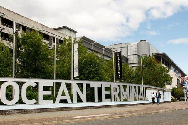 All change: Ocean Terminal will be radically changed under the £100m proposals.