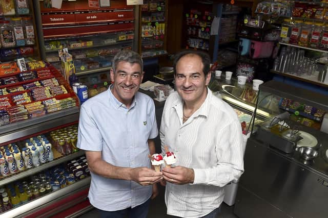 Giorgio Coia and James Coia
Photo: Lisa Ferguson