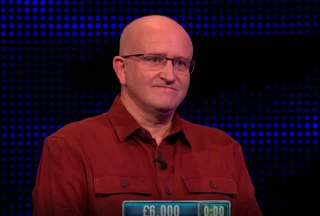 Clinical psychologist Keith appeared on The Chase and walked away with £5,000. Picture: ITVX