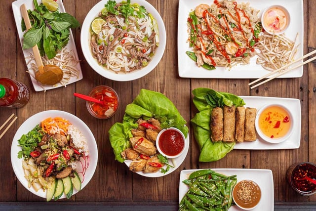 Pho is a restaurant chain serving up Vietnamese cuisine serving up noodle soups, wok-fried dishes, curries and more. Its menu is entirely gluten free and 40 per cent of the options are vegan.