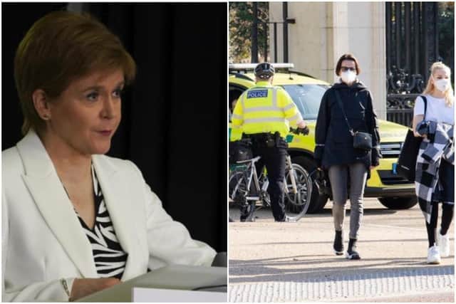 Nicola Sturgeon announced the new 'route map' for Scotland's exit-lockdown plan