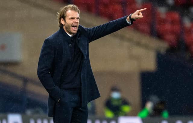 Robbie Neilson is pointing Hearts in the direction of league business.