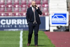 Hearts sporting director Joe Savage is working to negotiate new signings ahead of the new season. Pic: SNS