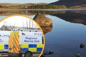 Police Scotland's Dive and Marine Unit have been at the scene after officers confirmed that a recovery operation is underway following reports of concerns for a man in the water at Threipmuir Reservoir.