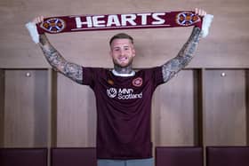 Stephen Humphrys has completed a loan move to Hearts from Wigan Athletic. Pic: Heart of Midlothian FC