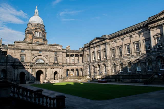 Edinburgh University's Old College is a magnificent structure designed by the esteemed Robert Adam in the 1780s. Venturing into the gorgeous quad really is like stepping back into the Georgian era.