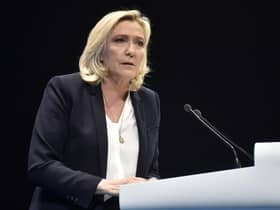 French far-right politician Marine Le Pen will contest the French presidential election with incumbent Emmanuel Macron (Picture: Raymond Roig/AFP via Getty Images)
