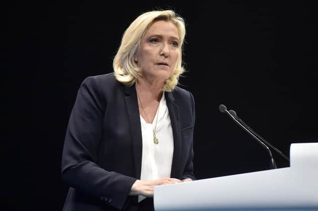 French far-right politician Marine Le Pen will contest the French presidential election with incumbent Emmanuel Macron (Picture: Raymond Roig/AFP via Getty Images)