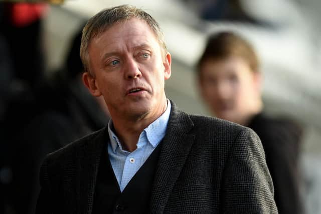 Former Broxburn boss Brian McNaughton was back in the dugout for the first time since May 2020 with son Scott