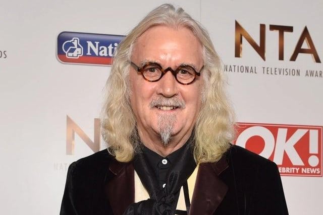 Billy Connolly is well-known to follow Celtic. 
The Big Yin has said that a Rangers fan once "put me on the deck and he painted my nose blue.”