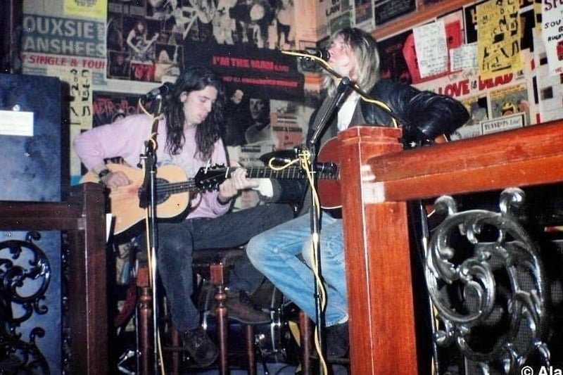 Kurt Cobain and Dave Grohl, The Southern Bar, December 1, 1991: an impromptu acoustic show that would become the stuff of legend. Only around 30 punters witnessed the fabled event, but thousands have since claimed: 'I was there'. If you're from Edinburgh, chances are you have had a conversation with someone claiming to have been there that night.