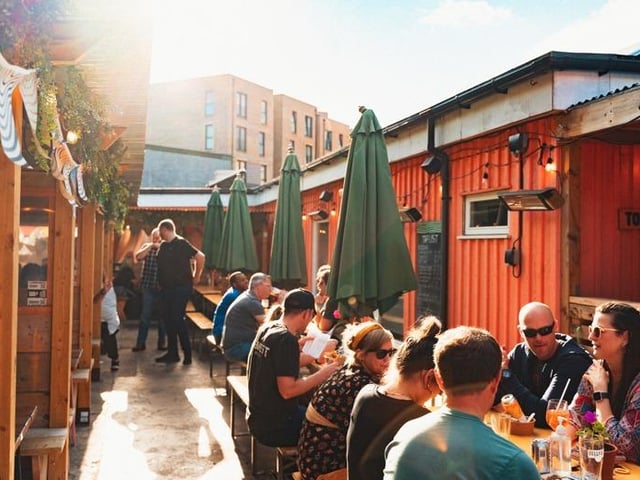 Bellfield Beer Garden & Tap Room hosts a wide range of different 'pop ups', serving some of Edinburgh's best street food, every weekend (Thurs-Sun).
