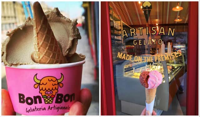 Take a look through our photo gallery to discover 10 places in Edinburgh where the ice cream is incredible.