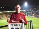 Jamie Walker joins Bradford City on loan from Hearts. Pic: Bradford FC Twitter.