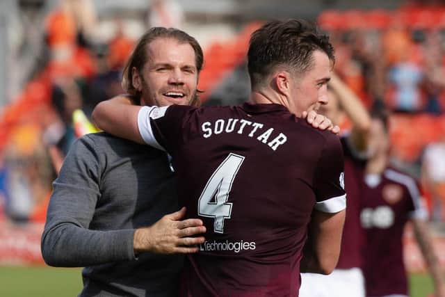 Hearts manager Robbie Neilson is disappointed to be losing John Souttar but has nothing but admiration for the defender. Picture: Mark Scates / SNS Group)