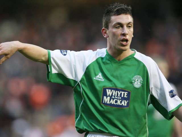 Scott Brown during a game against Dundee United in the 2004/05 season. Picture: SNS