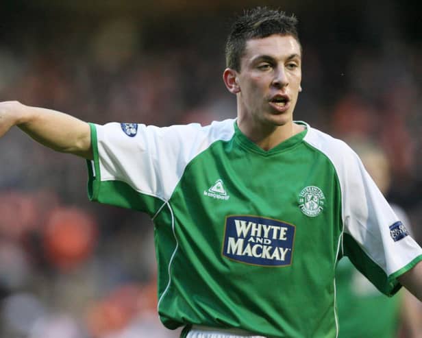 Scott Brown during a game against Dundee United in the 2004/05 season. Picture: SNS