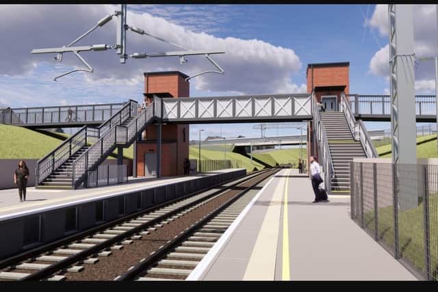 Outline designs have been submitted to West Lothian Council for the new Winchburgh station