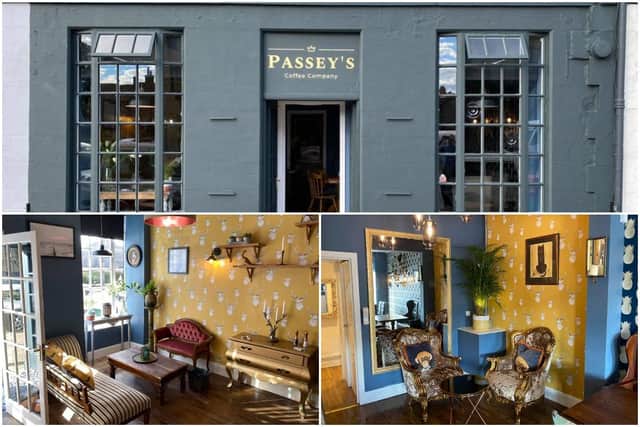 Passey's in Portobello High Street has opened its doors for the first time on Wednesday, September 9
