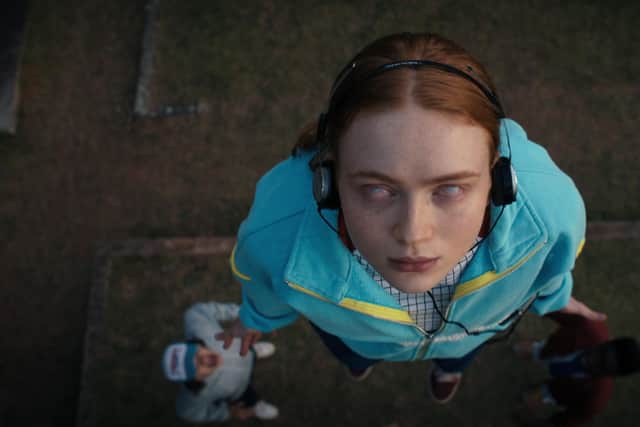 Sadie Sink as Max Mayfield in Stranger Things. Pic: Courtesy of Netflix © 2022