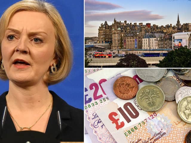 Here's how people in Edinburgh and the Lothians will be impacted by the real-terms benefits cut (PA/Getty)