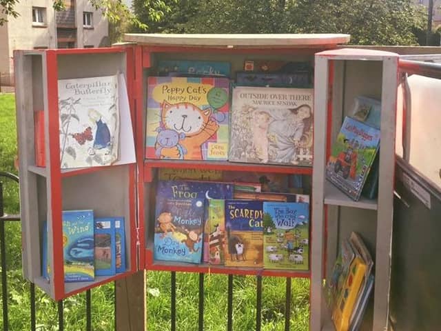 One of the little free libraries in Wester Hailes (Photo: Little Free Library Wester Hailes)