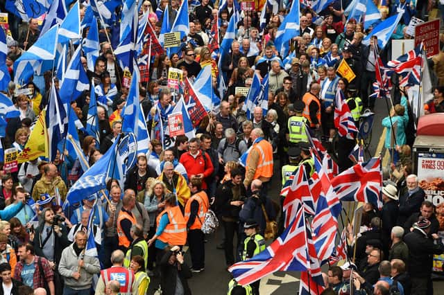 Both sides in the Scottish independence debate need to find a way to talk to each other (Picture: Andy Buchanan/AFP via Getty Images)