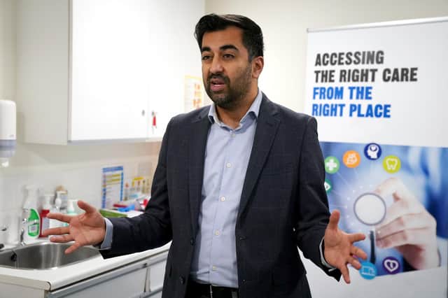 Health Secretary Humza Yousaf must resign or be sacked (Picture: Andrew Milligan/PA)