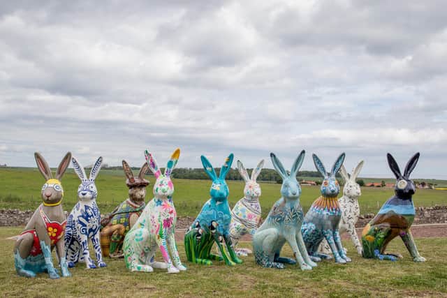 The hare trail marks the tenth anniversary of Leuchie House as an independent charity