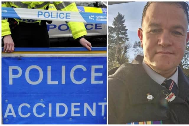 Lee Headley has been named as 43-year-old man who died in crash on B792 Blackburn Road in Addiewell on Monday evening.