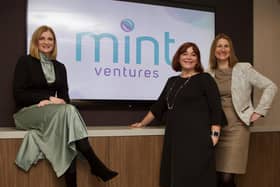 From left: Mint Ventures co-founder and CEO Gillian Fleming, co-founder and chair Lynne Cadenhead, and co-founder and director Carolyn Currie. Picture: contributed.