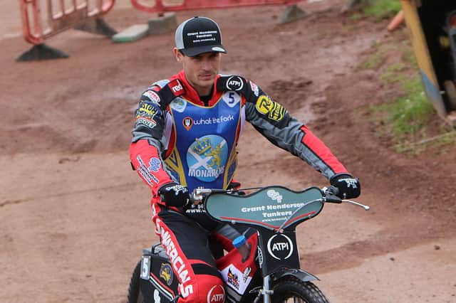 Richie Worrall won't return to Edinburgh Monarchs next season after signing for another team Picture: Jack Cupido