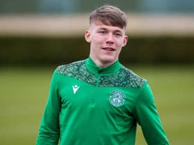 Josh O'Connor, son of ex-Hibs hero Garry, is one of a few players making a name for themselves at youth level. Picture: SNS