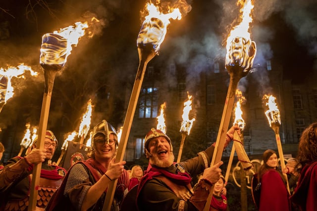 The spectacle marks the opening event of Hogmanay celebrations in Edinburgh.