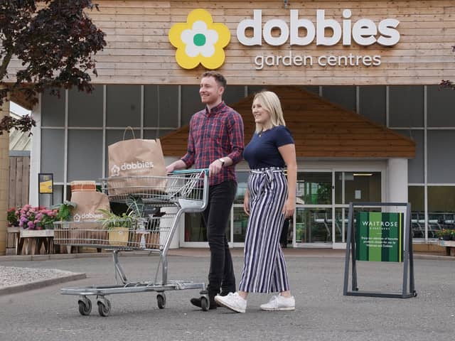 The Waitrose foodhall at Lasswade is one of more than 50 that are to be launched at Dobbies’ stores across the UK.