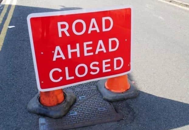 Several Edinburgh roads are closed for roadworks.