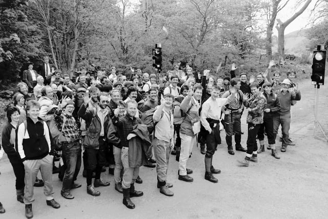 Tweed Valley Mountain Rescue walk, May 1988.
