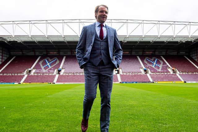 Robbie Neilson is keen for his side to play on the front foot and bring energy against opposition. Picture: SNS