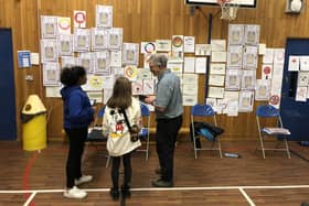 Children shared their ideas for the school zone at the 'day of engagement' on December 5.