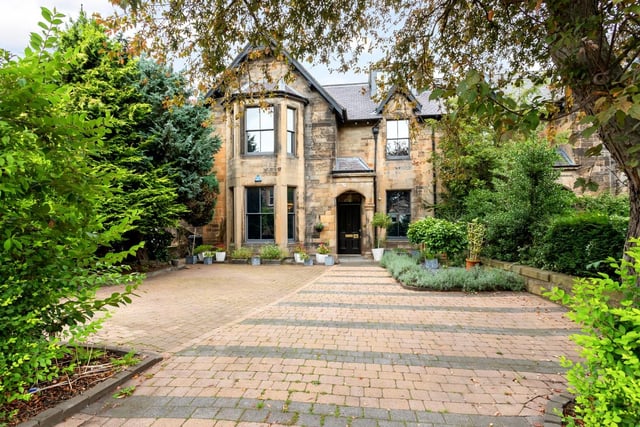 This exclusive semi-detached townhouse in highly sought-after Trinity is a traditional C-listed building (circa 1860), which has a massive footprint of 3,704 square feet, comprising five reception rooms, four washrooms, and five bedrooms – all presented to exceptionally high standards. This townhouse has been extended and upgraded to provide a wealth of high-end accommodation. With its Tudor Gothic façade, this family home is impressive from the outset. Inside, the front door opens to a vestibule and reception hall, laid with classic Victorian floor tiles. Brimming with character and generous storage, it is an unforgettable welcome.