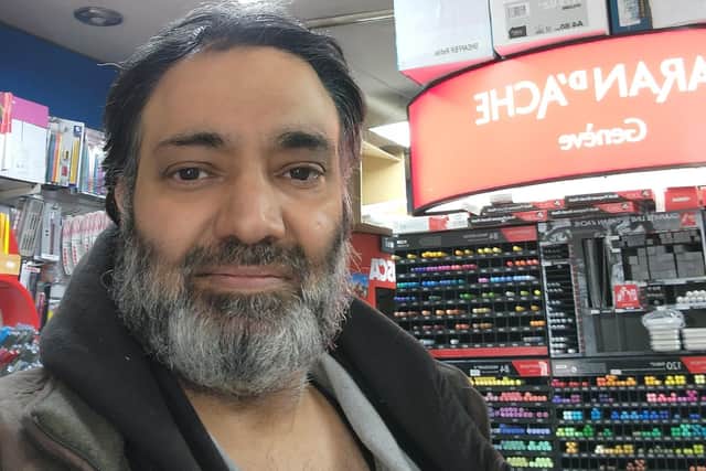Newington Stationery owner Mumtaz Hussain has taken the tough decision to close the store due to ill health.