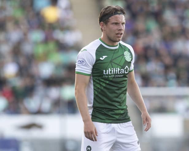 Runar Hauge is leaving Hibs to join FK Jerv in his homeland. Picture: Craig Foy/SNS Group
