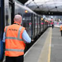 RMT members such as station staff and train conductors are taking part in a strike on Monday, October 10. Picture: John Devlin